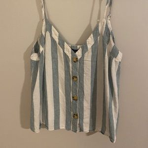 Abercrombie linen tank